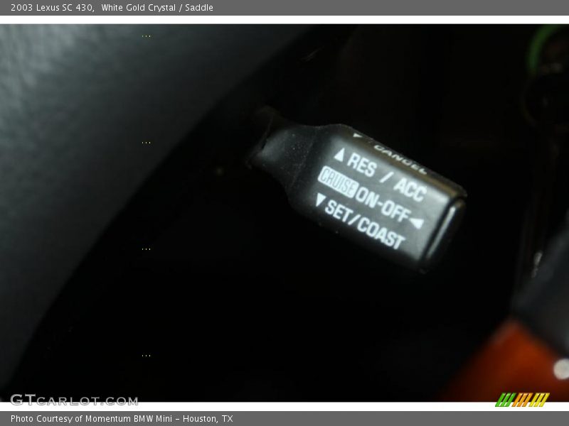 White Gold Crystal / Saddle 2003 Lexus SC 430