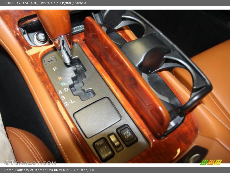 White Gold Crystal / Saddle 2003 Lexus SC 430