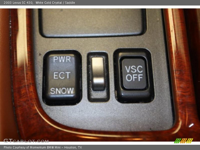 White Gold Crystal / Saddle 2003 Lexus SC 430