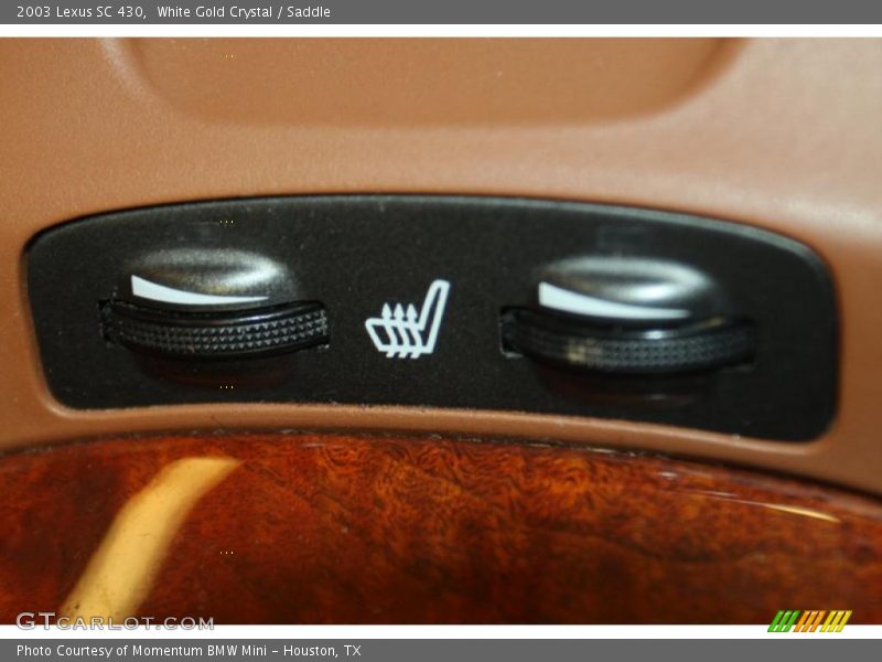 White Gold Crystal / Saddle 2003 Lexus SC 430