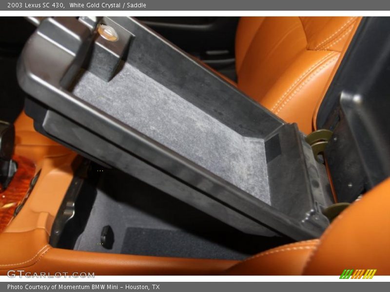 White Gold Crystal / Saddle 2003 Lexus SC 430