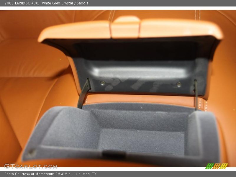 White Gold Crystal / Saddle 2003 Lexus SC 430