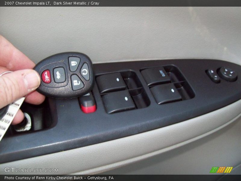 Dark Silver Metallic / Gray 2007 Chevrolet Impala LT