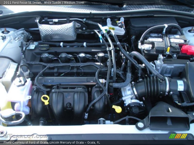 White Suede / Medium Stone 2011 Ford Focus SE Sedan