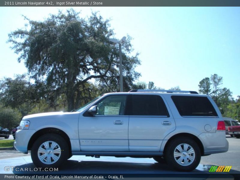 Ingot Silver Metallic / Stone 2011 Lincoln Navigator 4x2