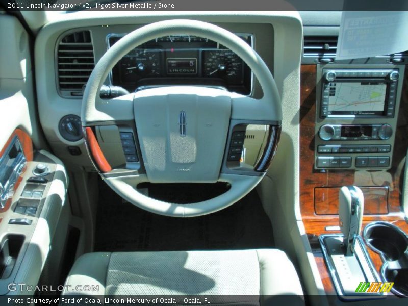 Dashboard of 2011 Navigator 4x2