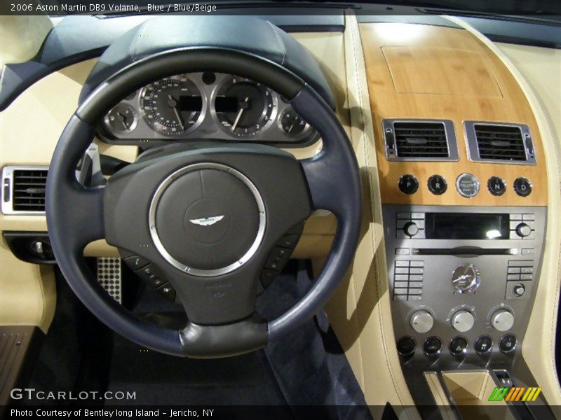 Blue / Blue/Beige 2006 Aston Martin DB9 Volante