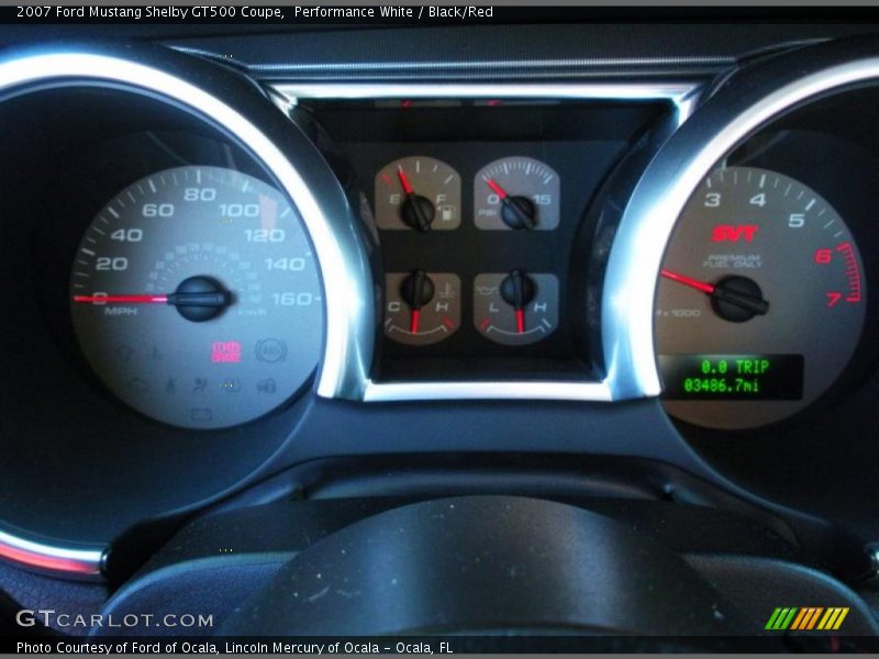  2007 Mustang Shelby GT500 Coupe Shelby GT500 Coupe Gauges