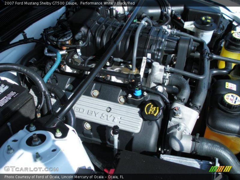  2007 Mustang Shelby GT500 Coupe Engine - 5.4 Liter Supercharged DOHC 32-Valve V8