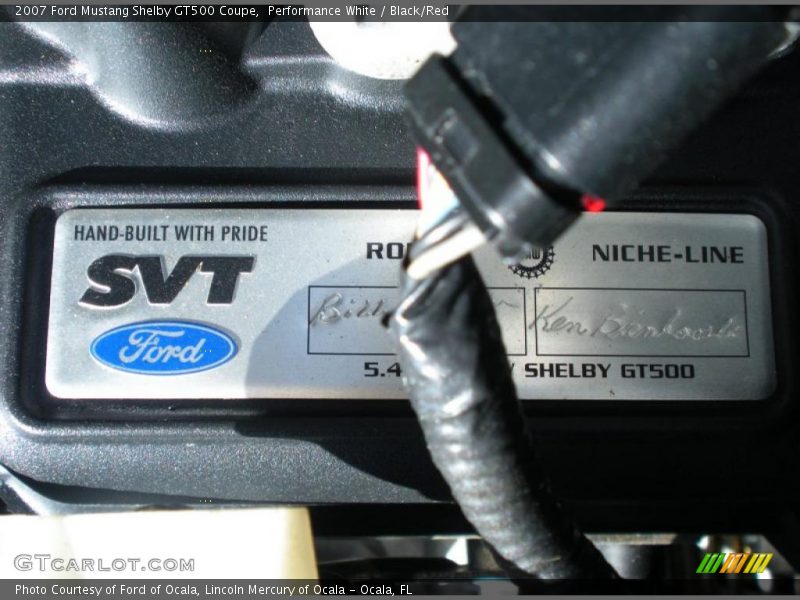  2007 Mustang Shelby GT500 Coupe Logo
