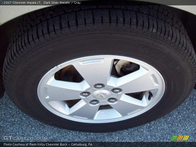 Dark Silver Metallic / Gray 2007 Chevrolet Impala LT