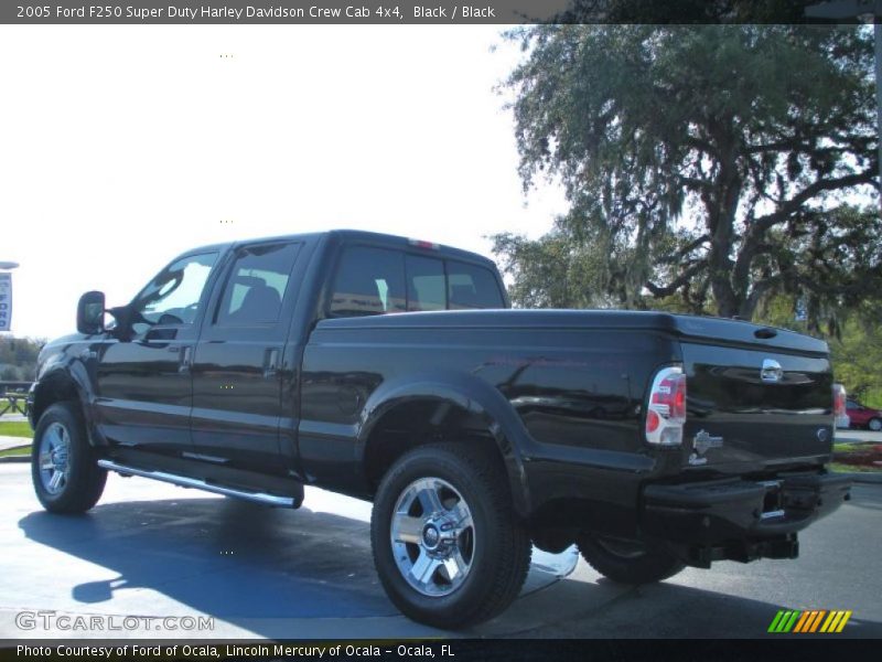 Black / Black 2005 Ford F250 Super Duty Harley Davidson Crew Cab 4x4