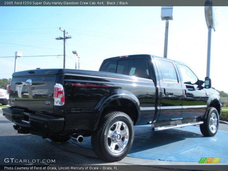 Black / Black 2005 Ford F250 Super Duty Harley Davidson Crew Cab 4x4