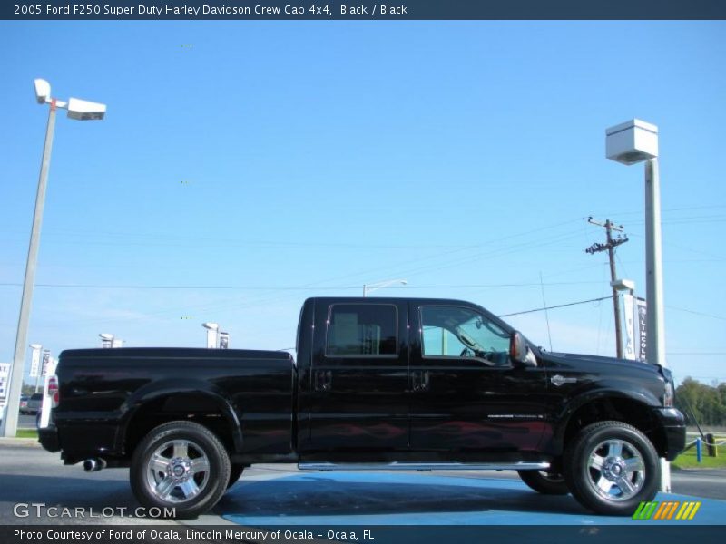 Black / Black 2005 Ford F250 Super Duty Harley Davidson Crew Cab 4x4