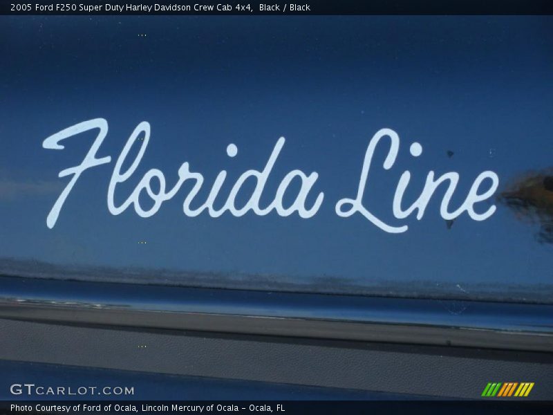 Black / Black 2005 Ford F250 Super Duty Harley Davidson Crew Cab 4x4