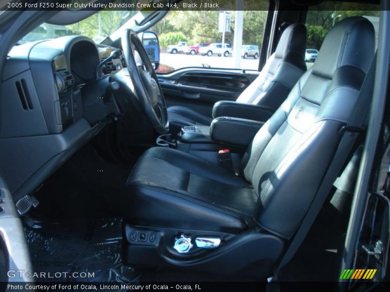 Black / Black 2005 Ford F250 Super Duty Harley Davidson Crew Cab 4x4
