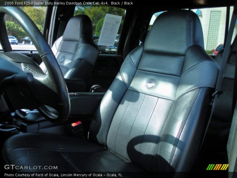 Black / Black 2005 Ford F250 Super Duty Harley Davidson Crew Cab 4x4