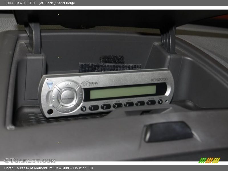 Jet Black / Sand Beige 2004 BMW X3 3.0i