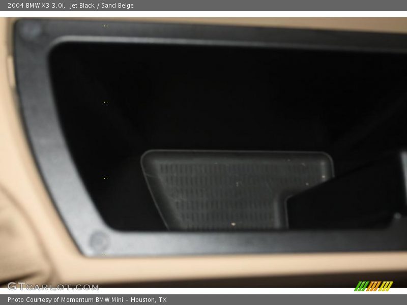Jet Black / Sand Beige 2004 BMW X3 3.0i