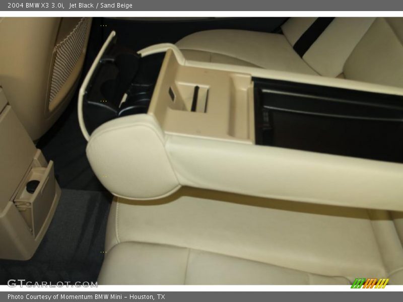 Jet Black / Sand Beige 2004 BMW X3 3.0i