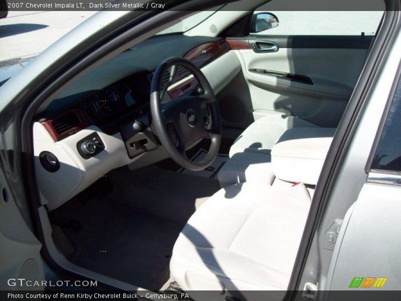 Dark Silver Metallic / Gray 2007 Chevrolet Impala LT