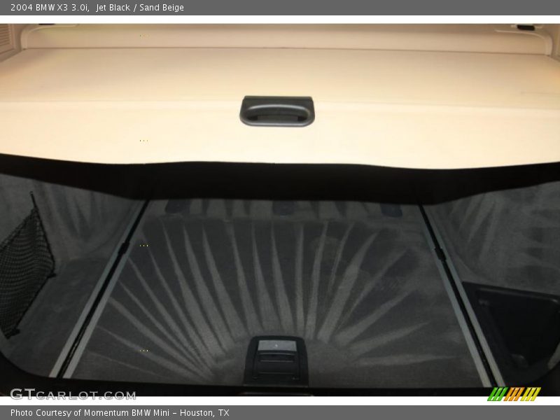 Jet Black / Sand Beige 2004 BMW X3 3.0i