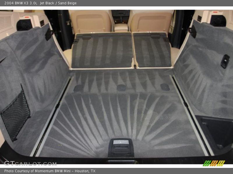 Jet Black / Sand Beige 2004 BMW X3 3.0i