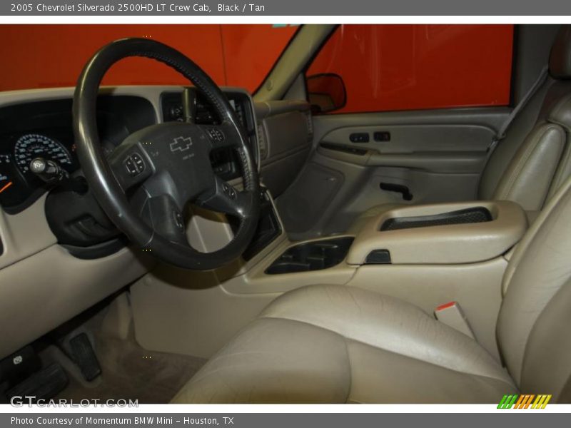 Black / Tan 2005 Chevrolet Silverado 2500HD LT Crew Cab