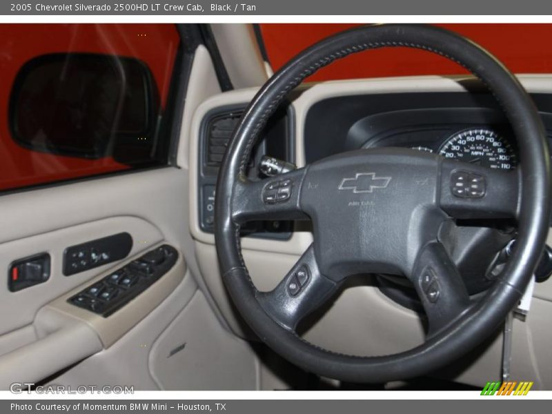 Black / Tan 2005 Chevrolet Silverado 2500HD LT Crew Cab
