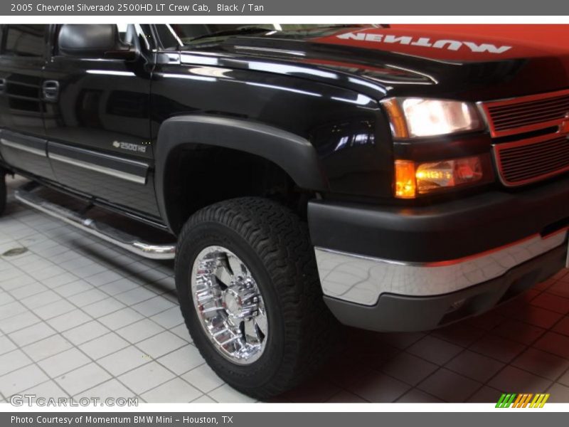 Black / Tan 2005 Chevrolet Silverado 2500HD LT Crew Cab