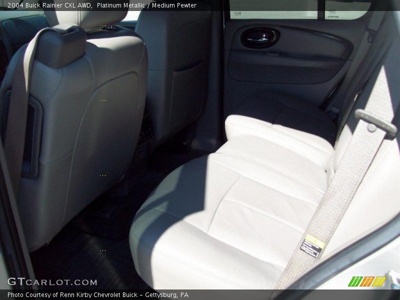 Platinum Metallic / Medium Pewter 2004 Buick Rainier CXL AWD