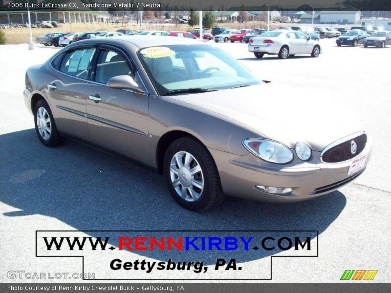 Sandstone Metallic / Neutral 2006 Buick LaCrosse CX