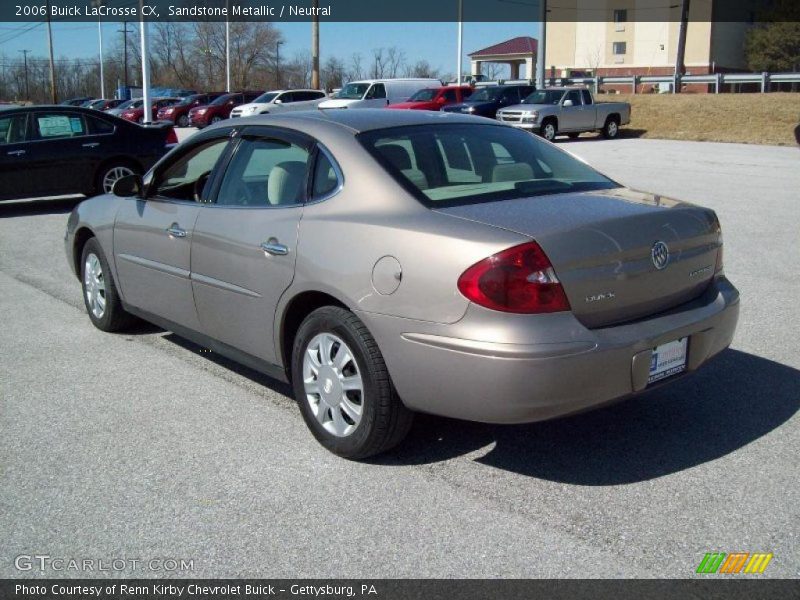 Sandstone Metallic / Neutral 2006 Buick LaCrosse CX