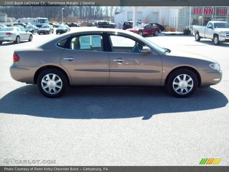Sandstone Metallic / Neutral 2006 Buick LaCrosse CX