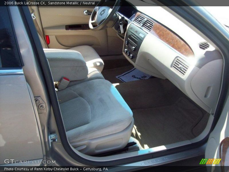 Sandstone Metallic / Neutral 2006 Buick LaCrosse CX