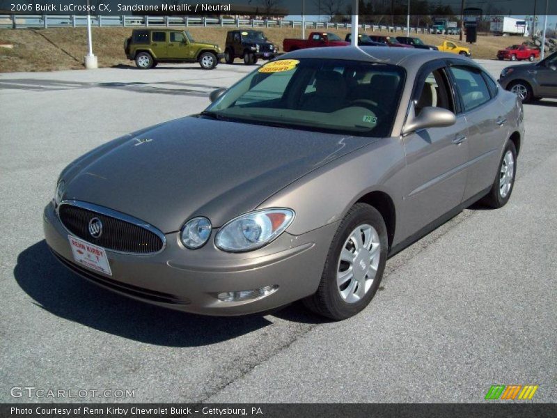 Sandstone Metallic / Neutral 2006 Buick LaCrosse CX