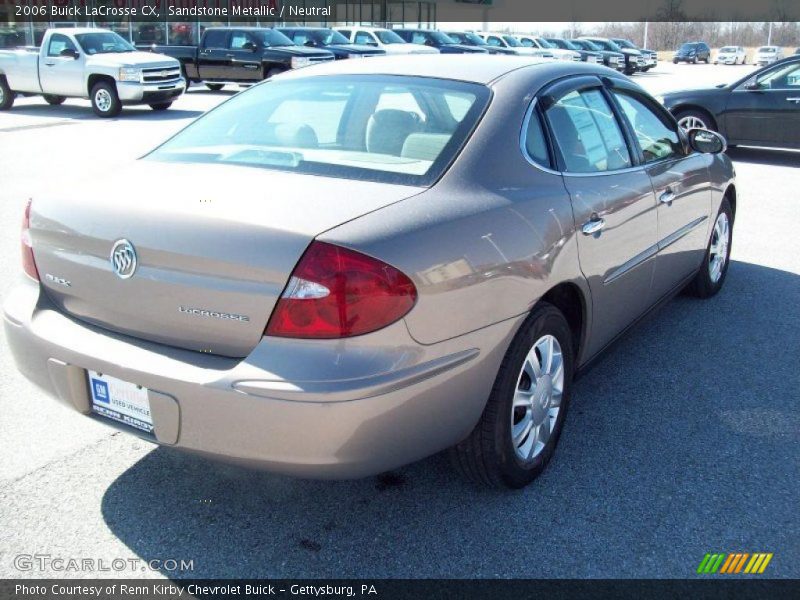Sandstone Metallic / Neutral 2006 Buick LaCrosse CX