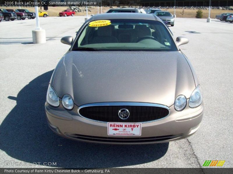 Sandstone Metallic / Neutral 2006 Buick LaCrosse CX