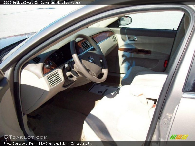 Sandstone Metallic / Neutral 2006 Buick LaCrosse CX
