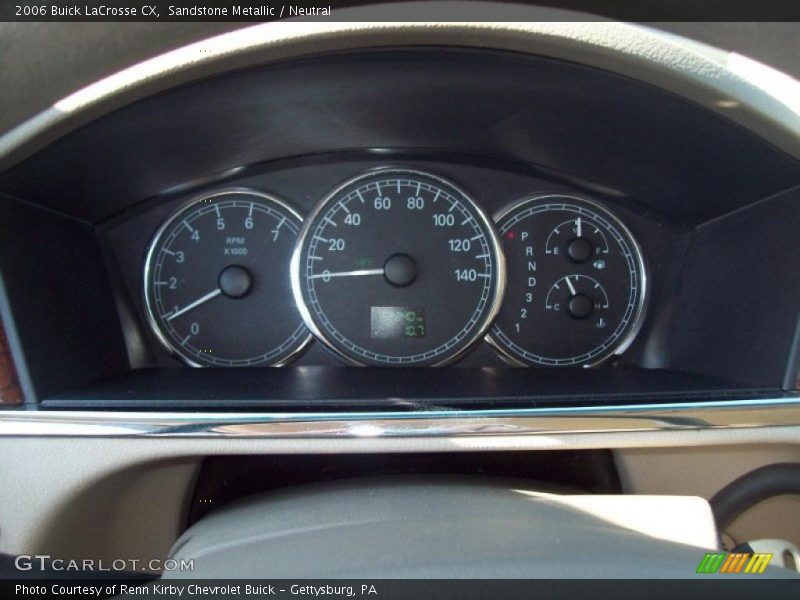  2006 LaCrosse CX CX Gauges