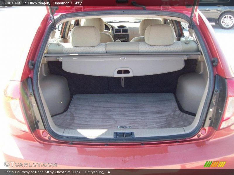 2004 Rio Cinco Wagon Trunk