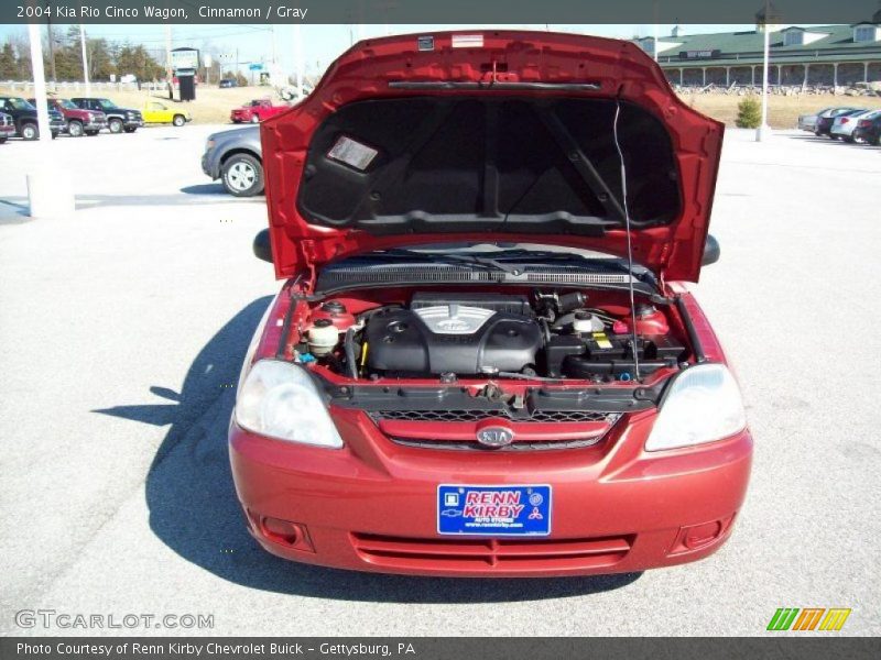  2004 Rio Cinco Wagon Engine - 1.6 Liter DOHC 16-Valve 4 Cylinder