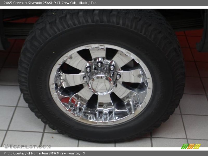 Black / Tan 2005 Chevrolet Silverado 2500HD LT Crew Cab