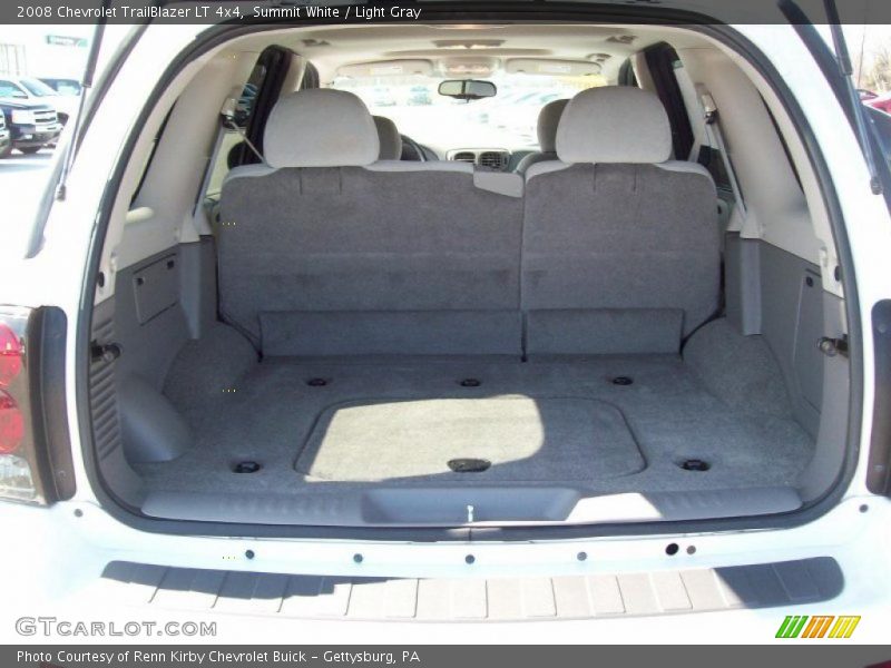 Summit White / Light Gray 2008 Chevrolet TrailBlazer LT 4x4