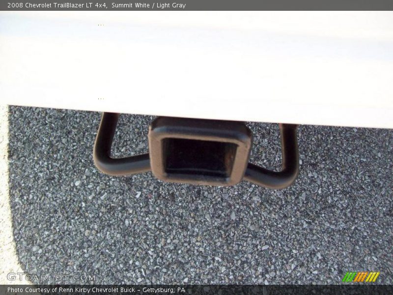 Summit White / Light Gray 2008 Chevrolet TrailBlazer LT 4x4