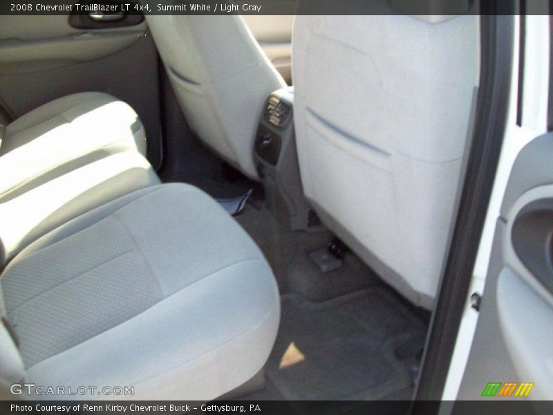 Summit White / Light Gray 2008 Chevrolet TrailBlazer LT 4x4