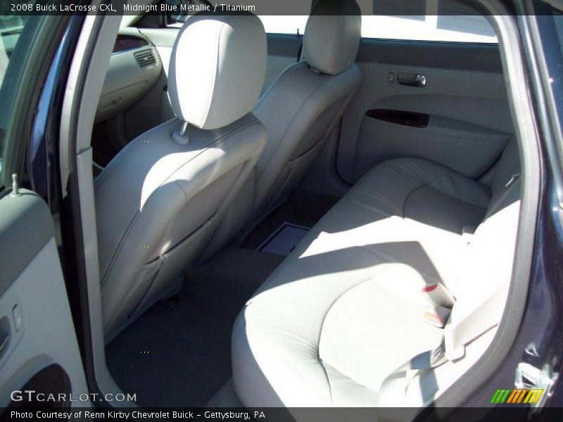 Midnight Blue Metallic / Titanium 2008 Buick LaCrosse CXL