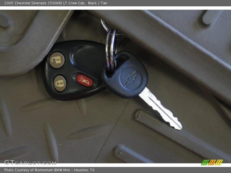 Black / Tan 2005 Chevrolet Silverado 2500HD LT Crew Cab