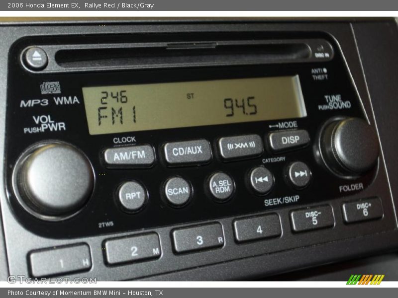 Rallye Red / Black/Gray 2006 Honda Element EX