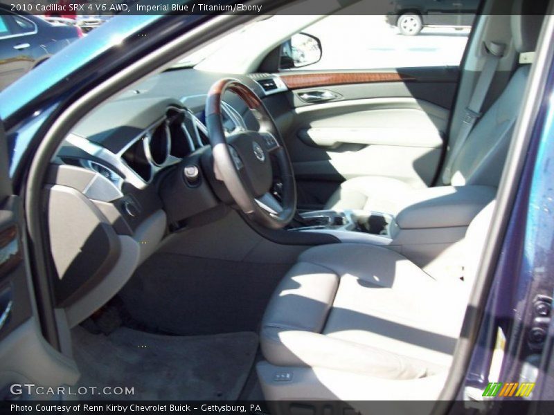 Imperial Blue / Titanium/Ebony 2010 Cadillac SRX 4 V6 AWD